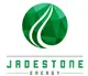 Logo for Jadestone Energy featuring a stylized green circular emblem with two white curved lines inside, above the company name "Jadestone Energy" in modern, green uppercase letters, reflecting a commitment to ACT civil works and sustainable solutions.